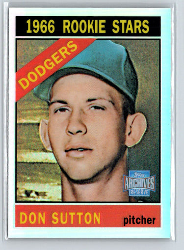 2001 Topps Archives Reserve #78 Don Sutton X66