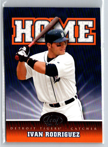 2005 Leaf #H-7 Ivan Rodriguez Home/Road X67
