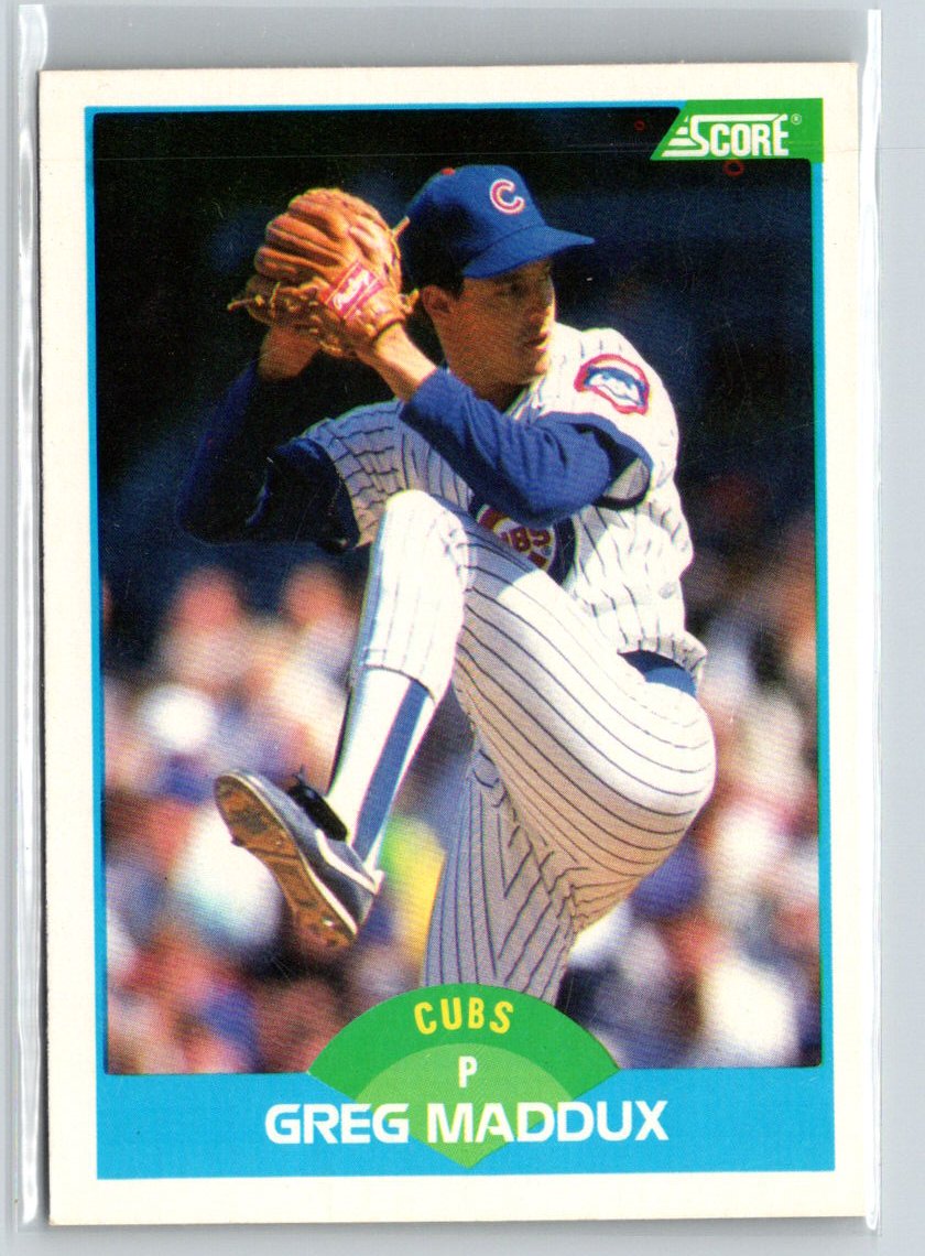 1989 Score #119 Greg Maddux X67