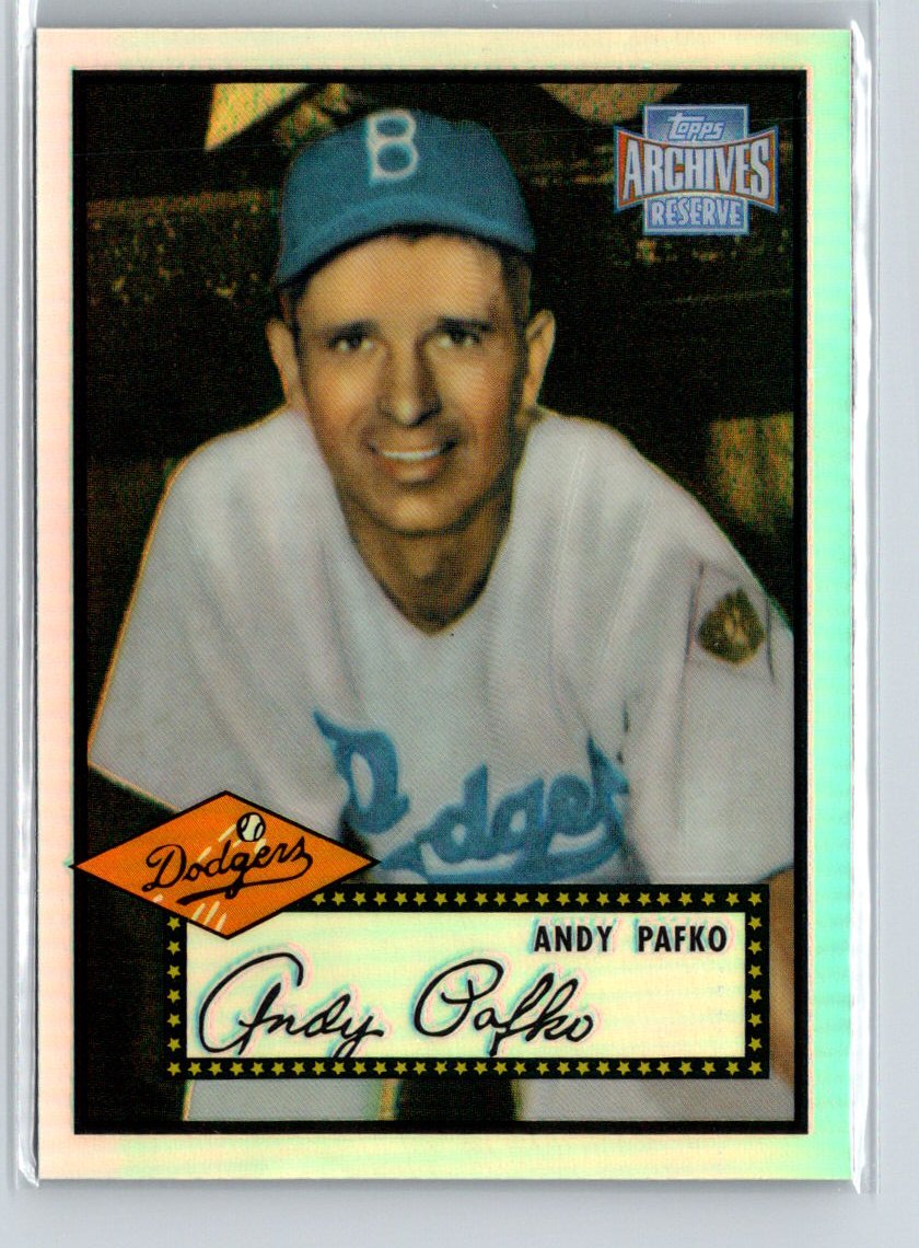 2001 Topps Archives Reserve #62 Andy Pafko X67