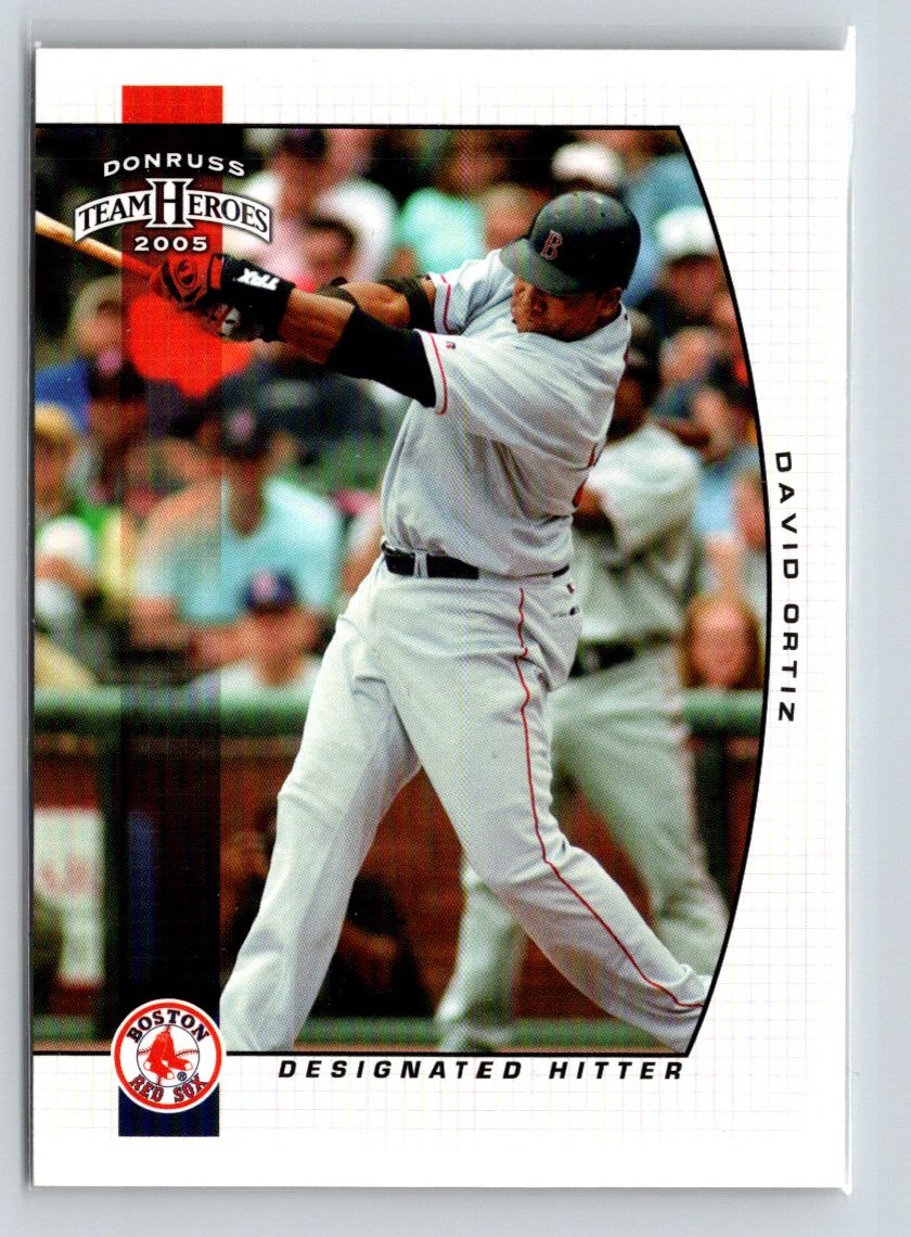 2005 Donruss Team Heroes #55 David Ortiz X69