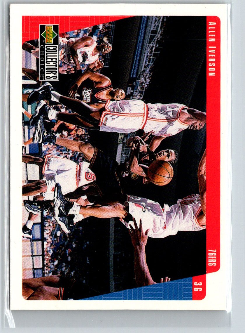 1997-98 Collector's Choice #302 Allen Iverson X69