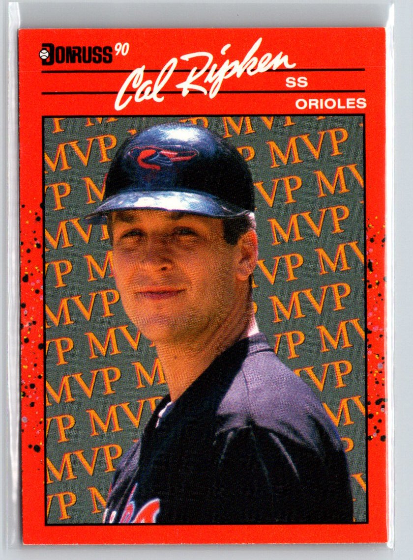1990 Donruss #BC-18 Cal Ripken Bonus MVP's X69