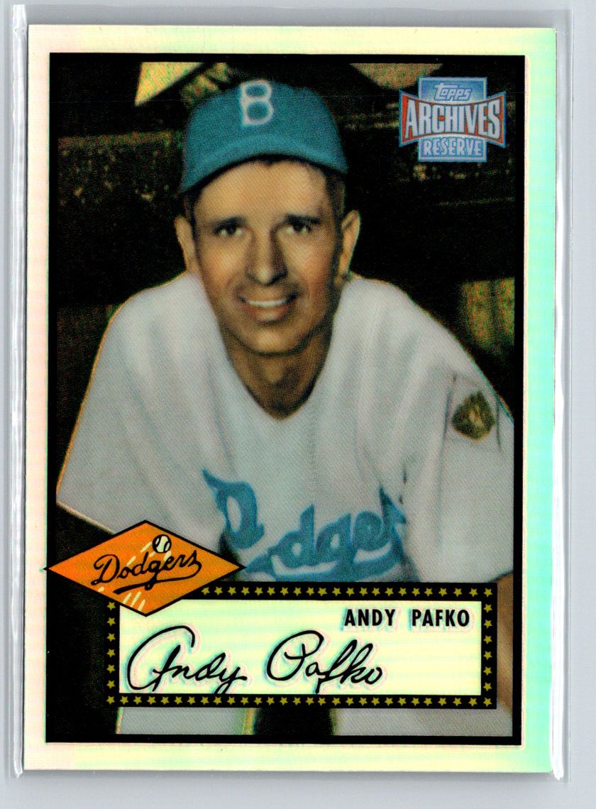 2001 Topps Archives Reserve #62 Andy Pafko X69