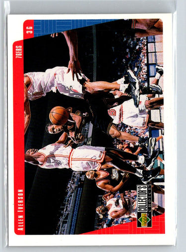 1997-98 Collector's Choice #302 Allen Iverson X70