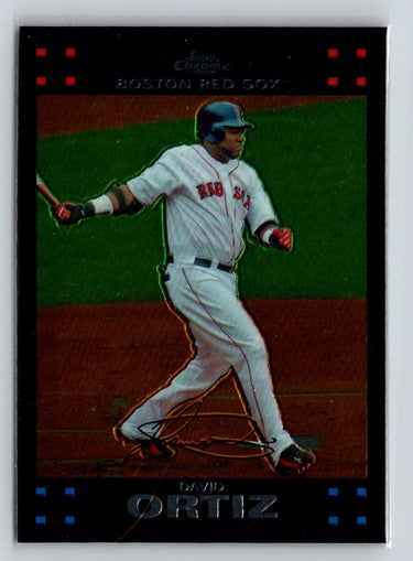 2007 Topps Chrome #136 David Ortiz X70