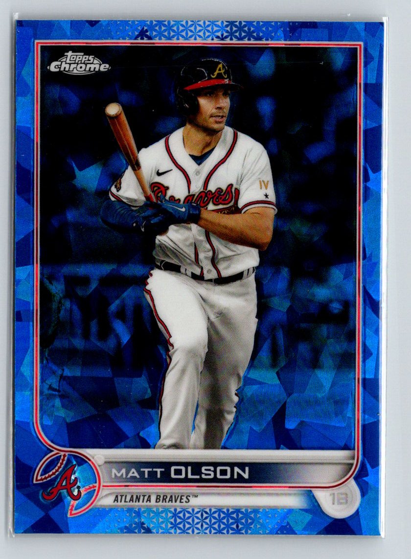 2022 Topps Chrome Update Sapphire Edition #US2 Matt Olson X70