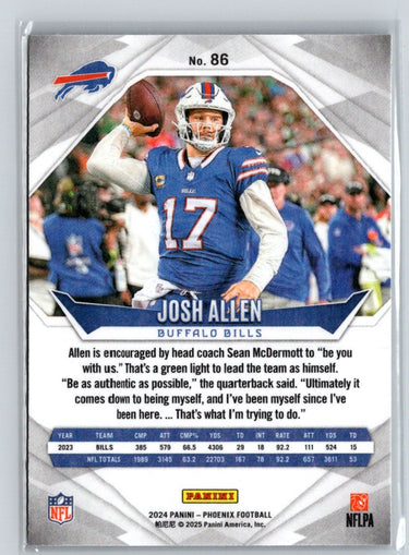 2024 Panini Phoenix #86 Josh Allen Y66