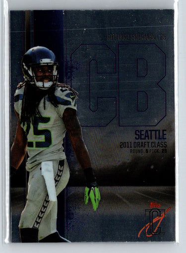 2024 Topps Signature Class #BCV-56 Richard Sherman Base Chrome Variation Y67