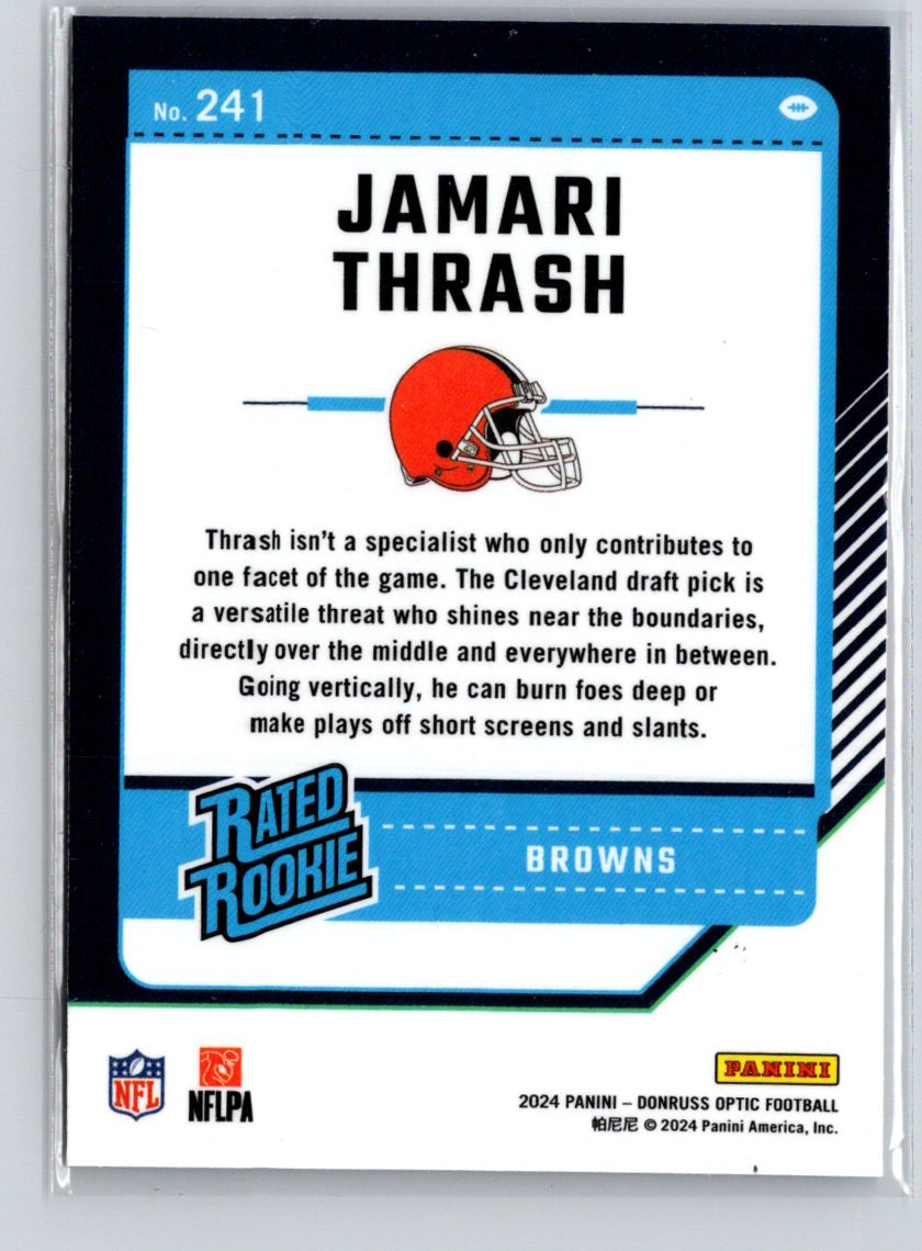 2024 Donruss Optic #241 Jamari Thrash Y67