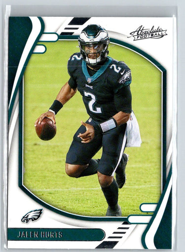 2021 Panini Absolute #76 Jalen Hurts Green Y67