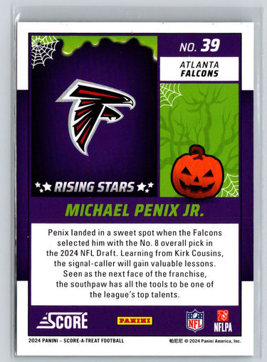 2024 Score-A-Treat #39 Michael Penix Jr. Rising Stars Green Bats Y67