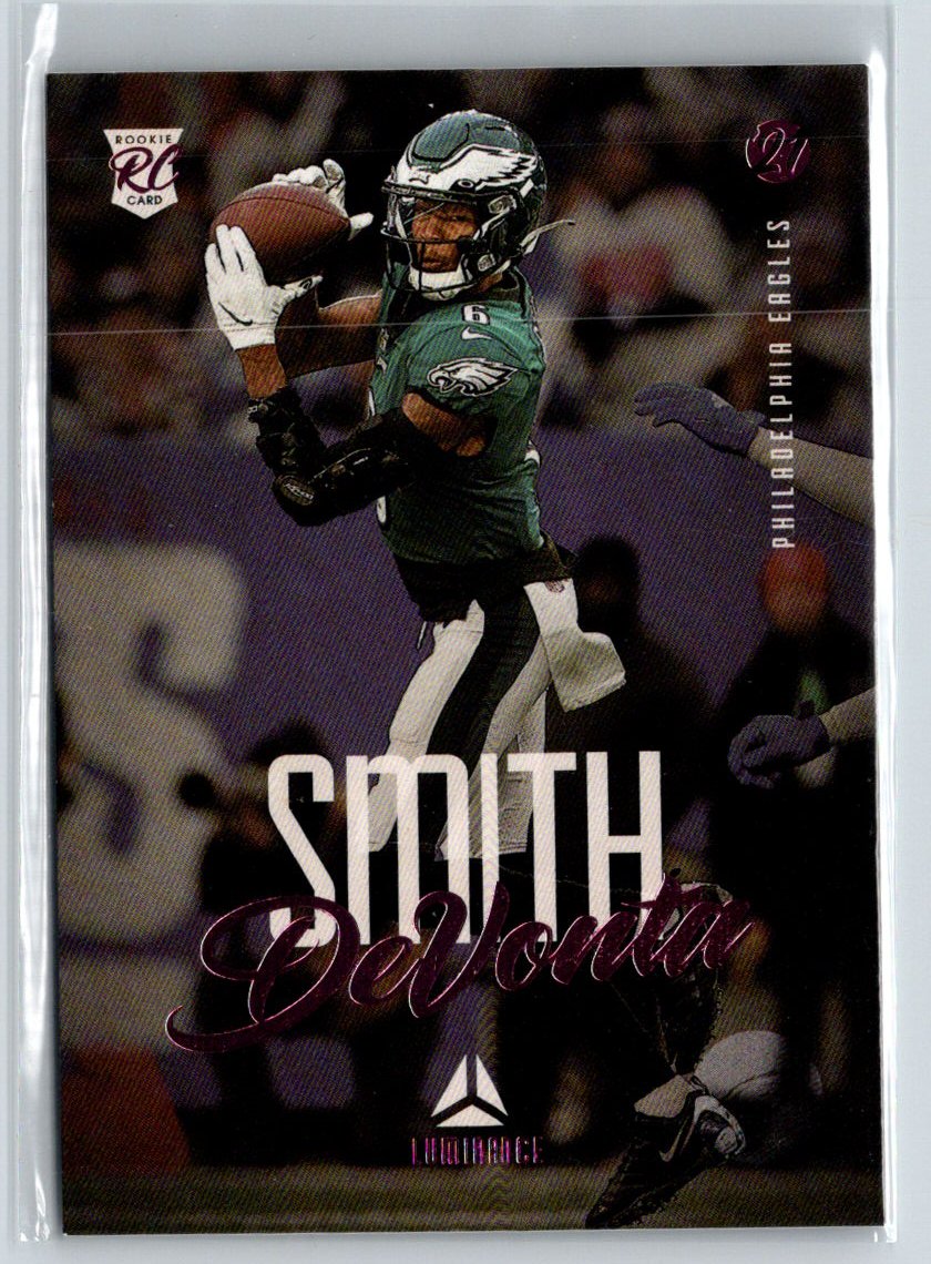 2021 Panini Chronicles #211 DeVonta Smith Luminance Update Rookies Bronze Y67