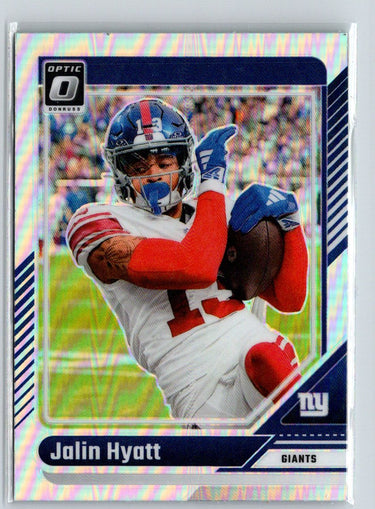 2024 Donruss Optic #147 Jalin Hyatt Holo Y68