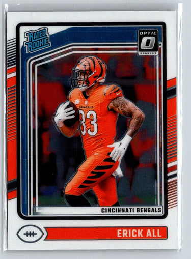 2024 Donruss Optic #233 Erick All Jr. Y68