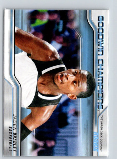 2023 Upper Deck Goodwin Champions #93 Jaden Bradley Royal Blue Y68