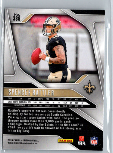 2024 Panini Prizm #388 Spencer Rattler Y68