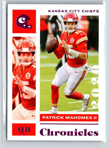 2020 Panini Chronicles #47 Patrick Mahomes II Pink Y68