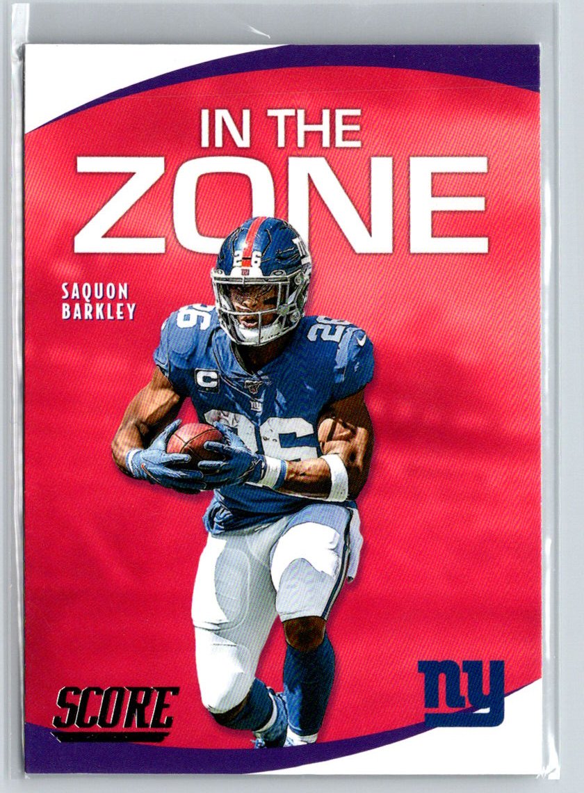 2020 Score #IZ-SB Saquon Barkley In the Zone Y69