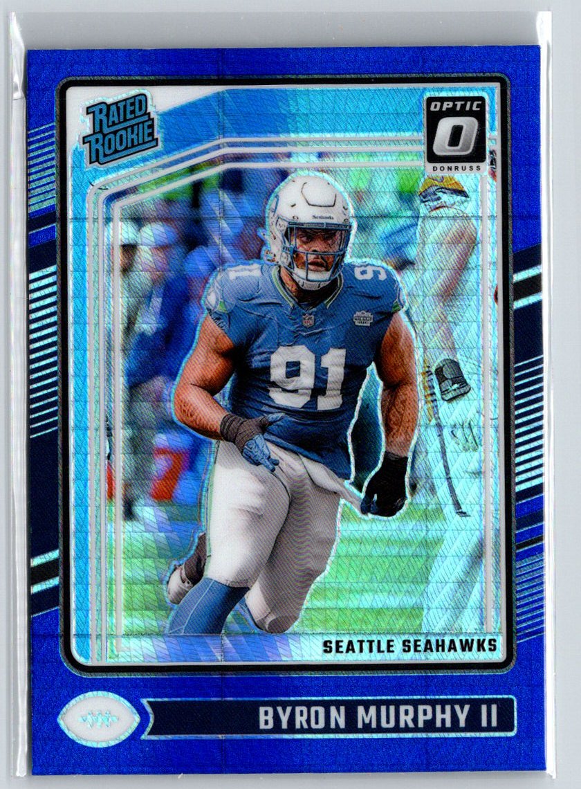 2024 Donruss Optic #217 Byron Murphy II Blue Hyper Y69