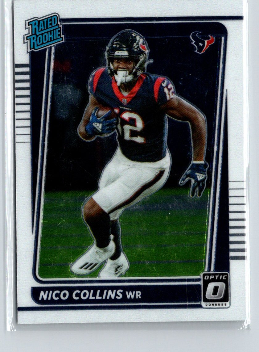 2021 Donruss Optic #230 Nico Collins Y69