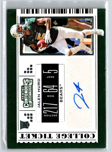 2019 Panini Contenders Draft Picks Collegiate #171 Jalen Hurd Y70