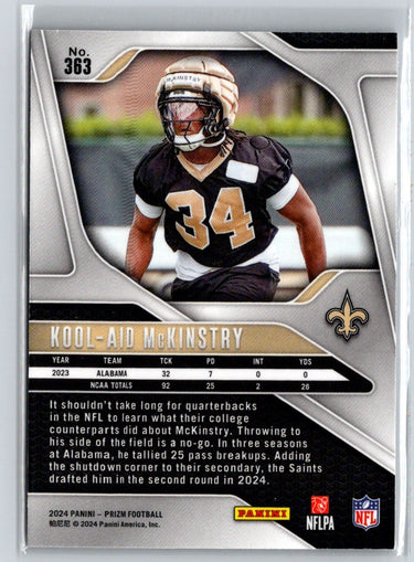 2024 Panini Prizm #363 Kool-Aid McKinstry Z62