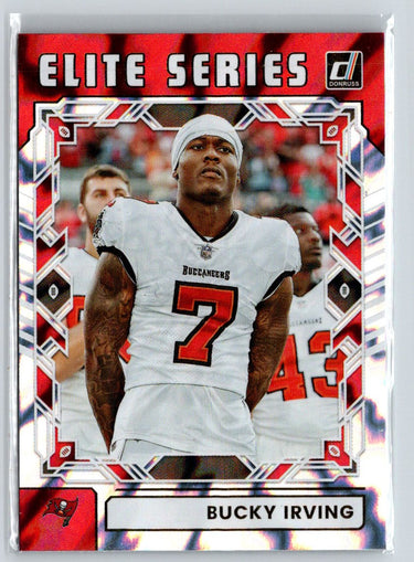 2025 Donruss #TES-BIR Bucky Irving The Elite Series Z62