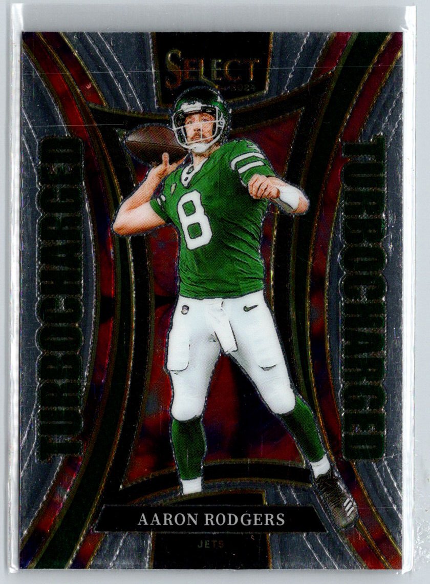 2024 Panini Select #8 Aaron Rodgers Turbocharged Z62