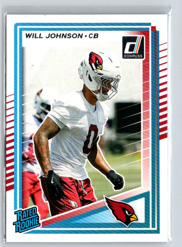 2025 Donruss #396 Will Johnson Z62