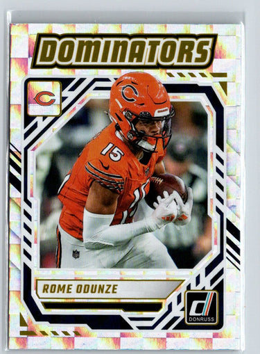 2025 Donruss #DOM-ROE Rome Odunze Dominators Z63