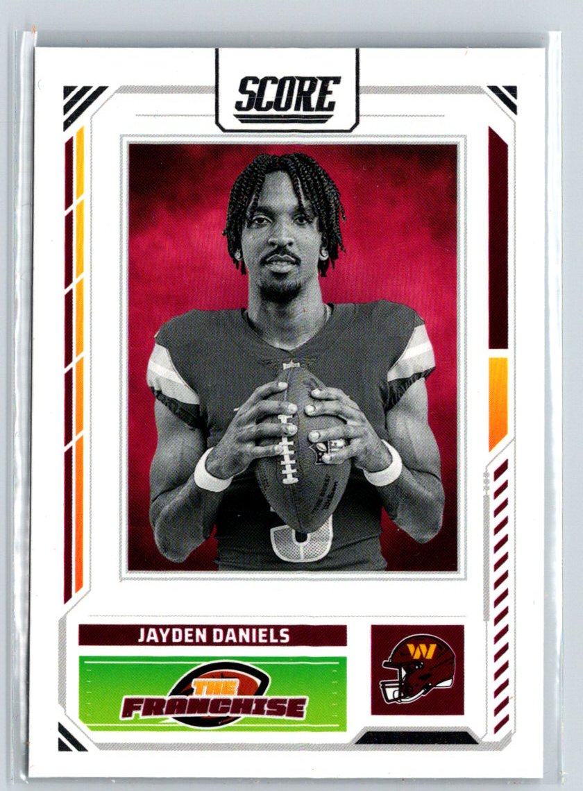 2025 Score #32 Jayden Daniels The Franchise Z63