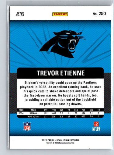 2025 Panini Revolution #250 Trevor Etienne Z64