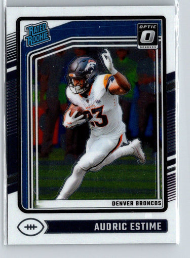 2024 Donruss Optic #206 Audric Estime Z64