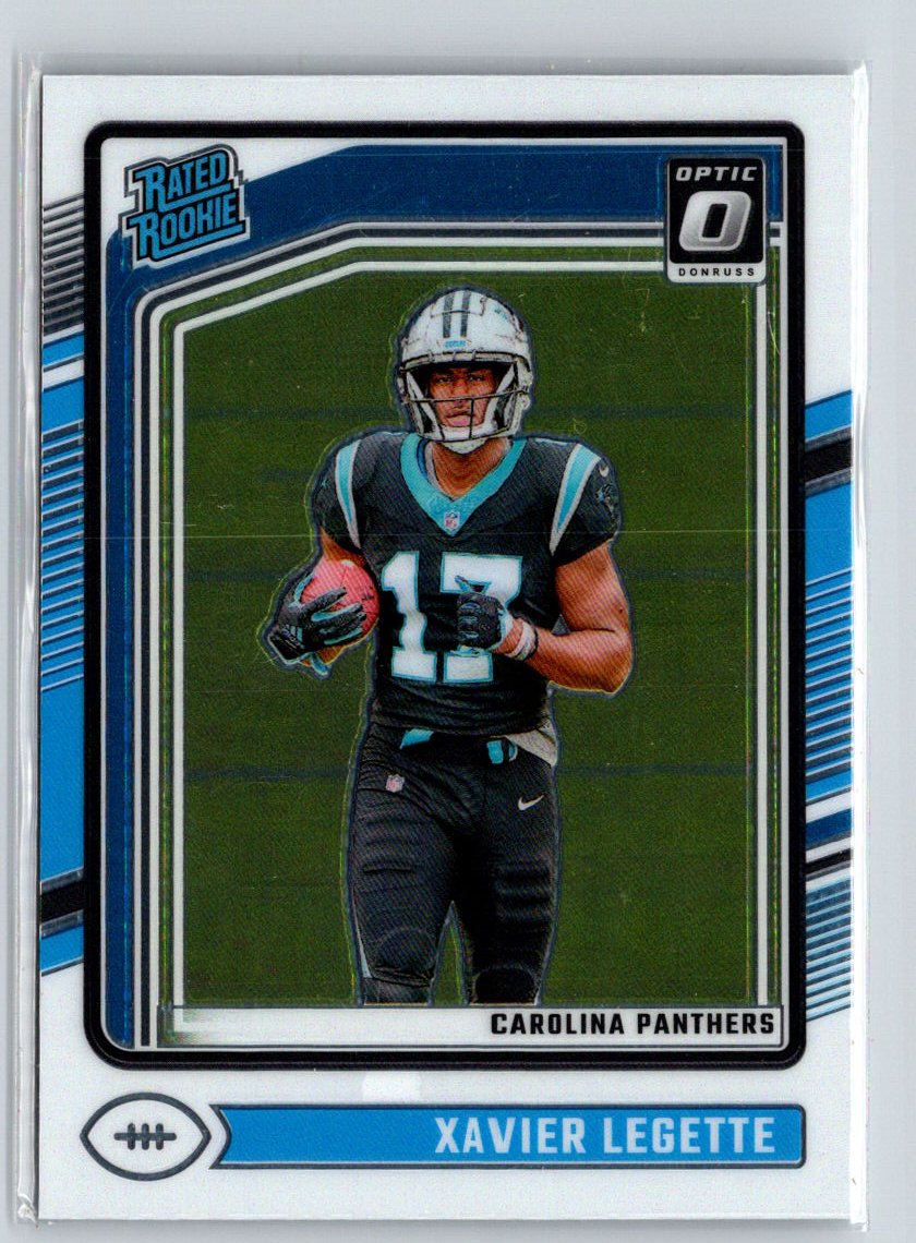 2024 Donruss Optic #299 Xavier Legette Z65