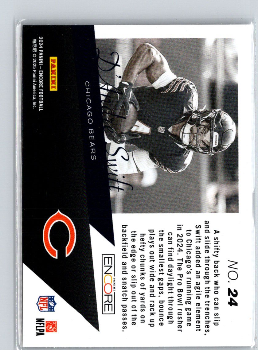 2024 Panini Encore #24 D'Andre Swift The Future is Now Z65
