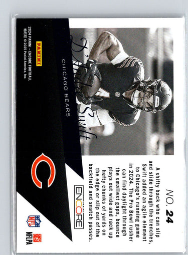 2024 Panini Encore #24 D'Andre Swift The Future is Now Z65