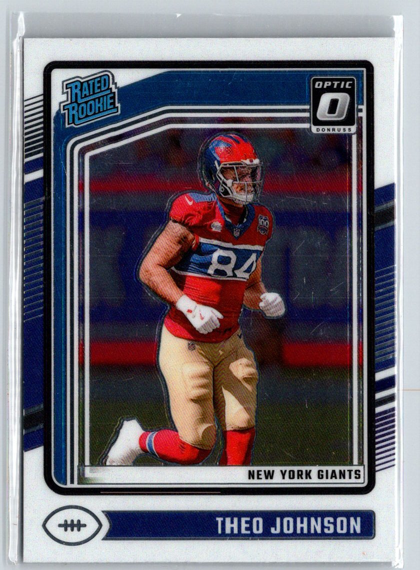2024 Donruss Optic #291 Theo Johnson Z65