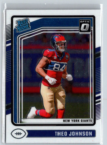 2024 Donruss Optic #291 Theo Johnson Z65