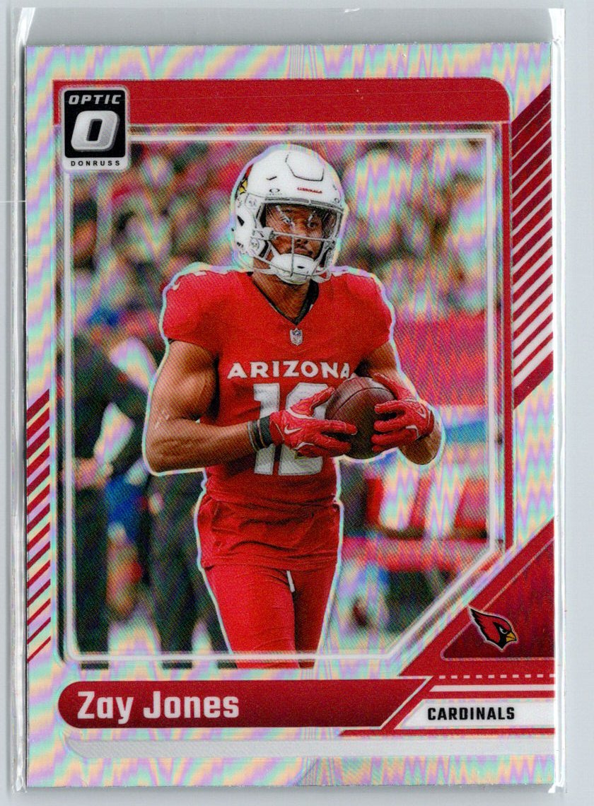 2024 Donruss Optic #4 Zay Jones Holo Z65