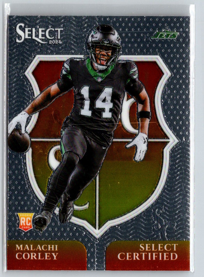2024 Panini Select #24 Malachi Corley Select Certified Rookies Z66