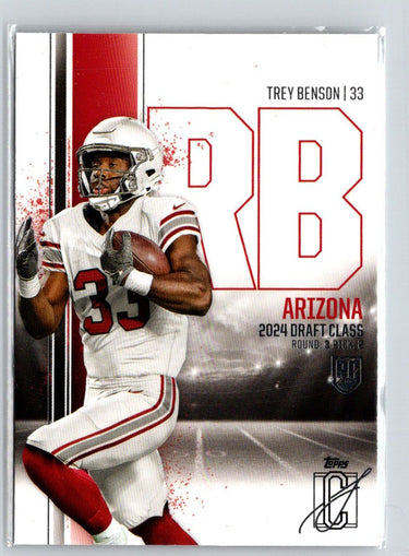 2024 Topps Signature Class #62 Trey Benson Bronze Z66