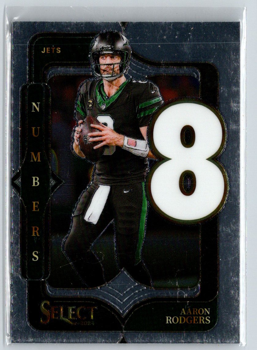 2024 Panini Select #16 Aaron Rodgers Select Numbers Z66