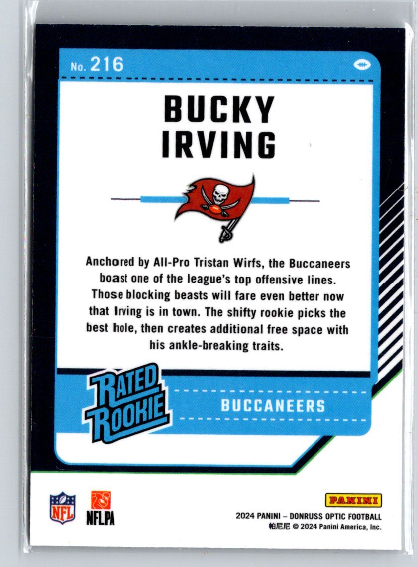 2024 Donruss Optic #216 Bucky Irving Z67
