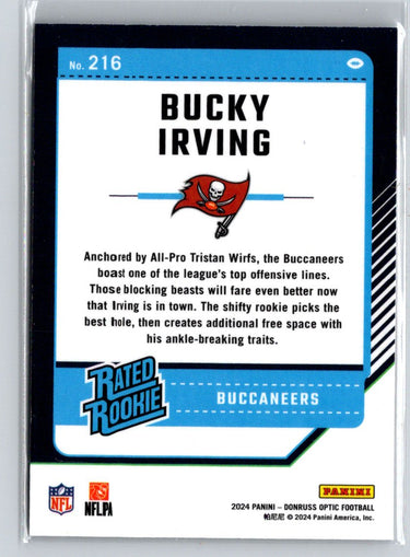 2024 Donruss Optic #216 Bucky Irving Z67