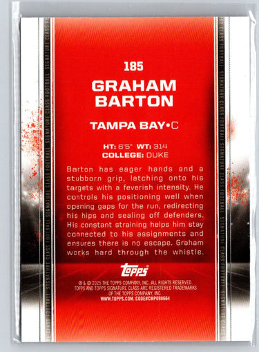 2024 Topps Signature Class #185 Graham Barton Z67