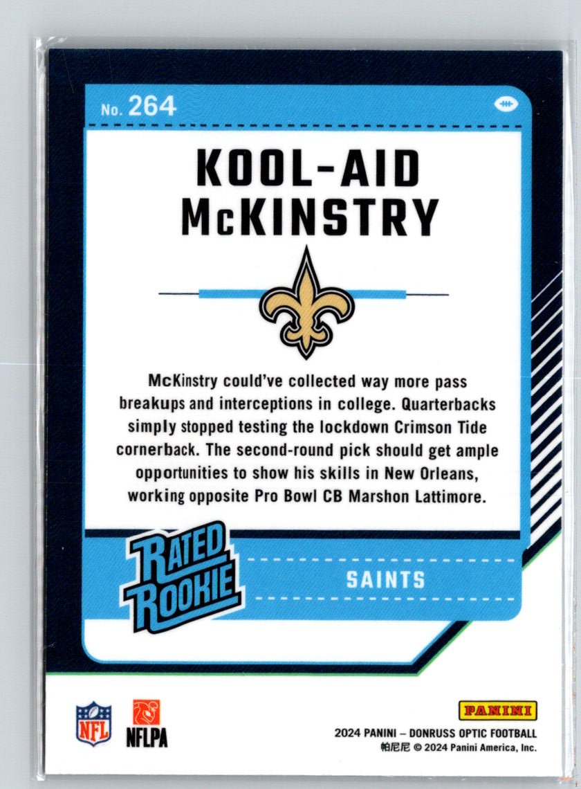 2024 Donruss Optic #264 Kool-Aid McKinstry Z68