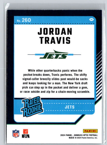 2024 Donruss Optic #260 Jordan Travis Z68