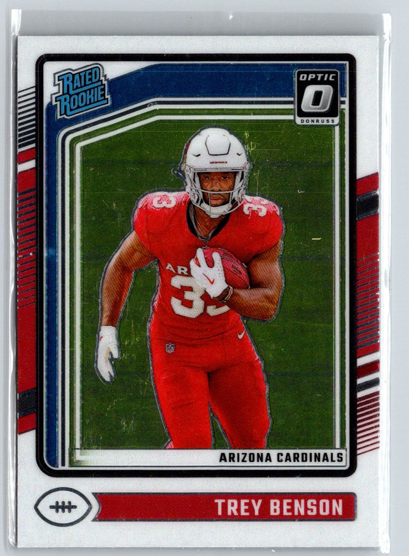 2024 Donruss Optic #293 Trey Benson Z68