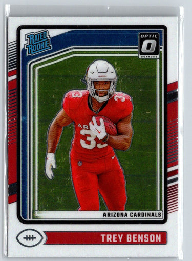2024 Donruss Optic #293 Trey Benson Z68
